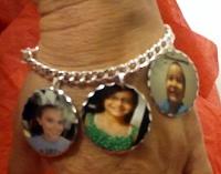 Large Rhodium Charms used for Charm Bracelet, Gift for Client given to Grandma & she loved it!